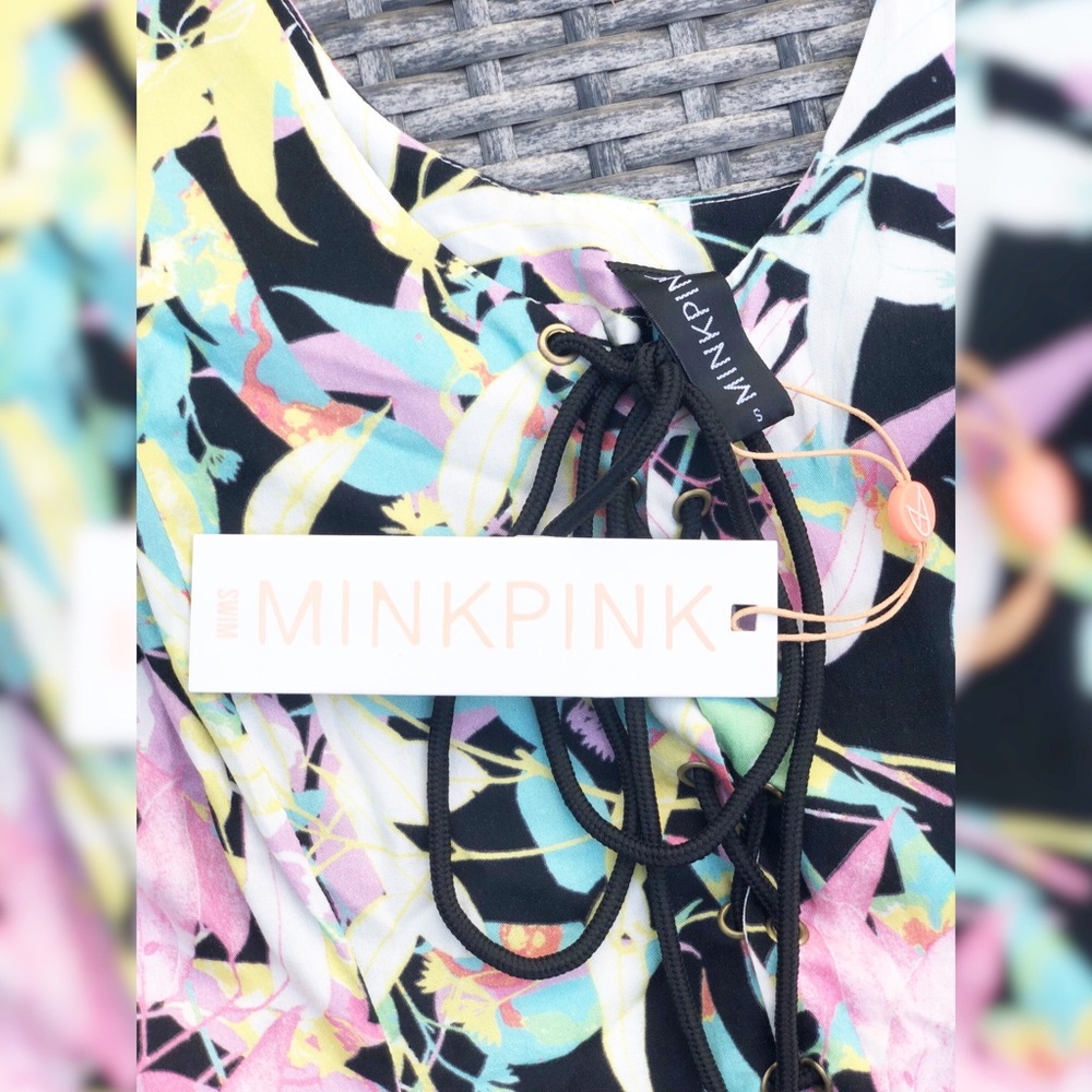 MINKPINK Tropical Print Skater Dress - Picture 8 of 8